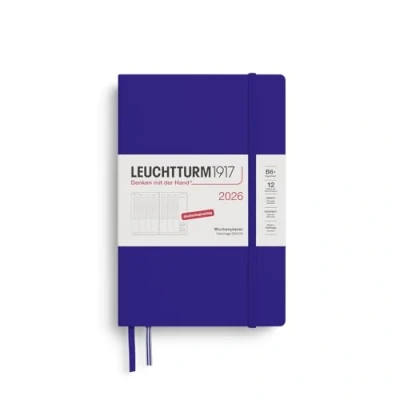 Afbeelding van LEUCHTTURM1917 372589 Weekplanner Paperback (B6+) 2026, 12 maanden, inkt, Duits