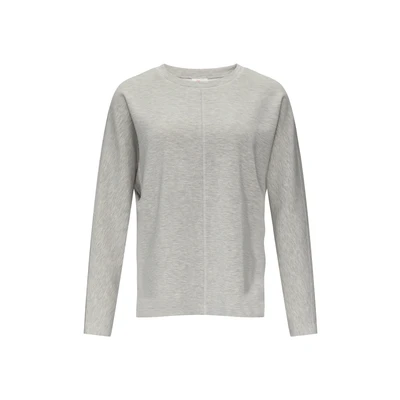 Afbeelding van s.Oliver Scuba Sweater, Dames, Maat: 34, Grau meliert