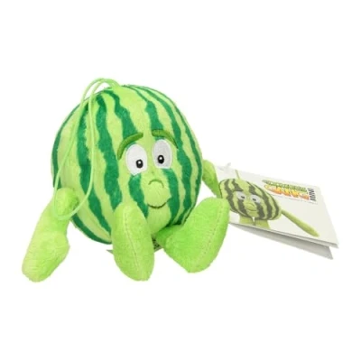 Afbeelding van Knuffel Pluche Watermeloen, 15cm
