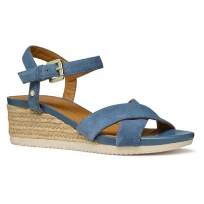 Afbeelding van Geox Espadrilles, Dames, Maat: 41, Avio Leer