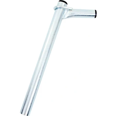 Afbeelding van Steco Zadelpen vast pin up 25,4 x 300 mm staal zilver