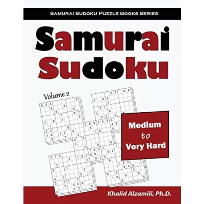 Afbeelding van Samurai Sudoku: 500 Medium to Very Hard Sudoku Puzzles Overlapping into 100 Style: 2