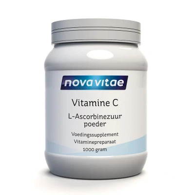 Afbeelding van Nova Vitae Vitamine C Ascorbinezuur Poeder, 1000 gram