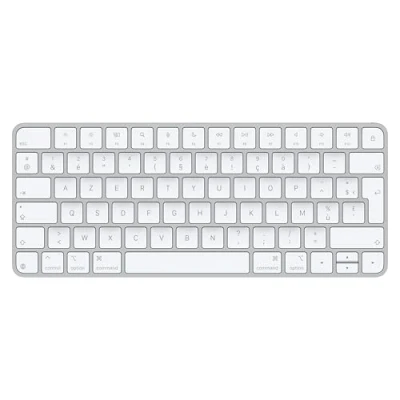 Afbeelding van Apple Magic toetsenbord Universeel USB + Bluetooth AZERTY Frans Wit