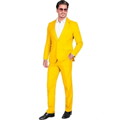 Afbeelding van Widmann Kostuum Mr. Red, rood pak, jasje en broek, Showman, Disco Fever, Casino themafeest
