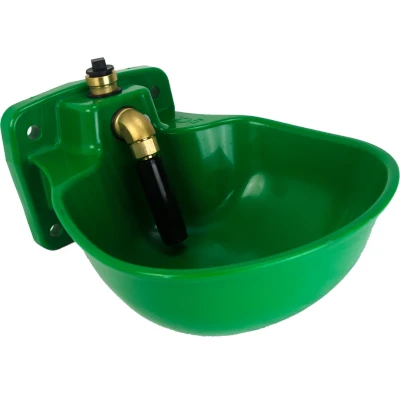 Afbeelding van Hofman Drinkbak + Staaf Kunststof K75 One Size Groen