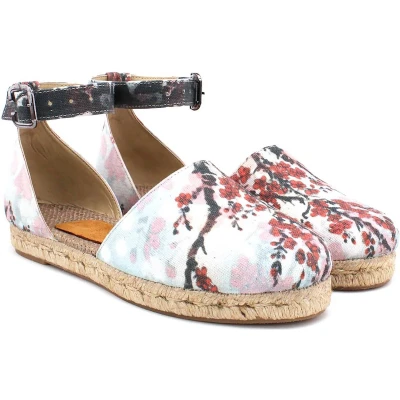 Afbeelding van GOBY Japanse Rode Bloesem Sandalen Slippers Hoge kwaliteit Handmade Maat 39