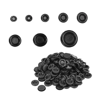 Afbeelding van Smavles Rubberen Doorvoertule 400 Stuks Rubber Grommet Afdichtingsring voor Elektrische Geleiderafdichting, Assortiment ter Bescherming van Draden, Stekkers en Kabels