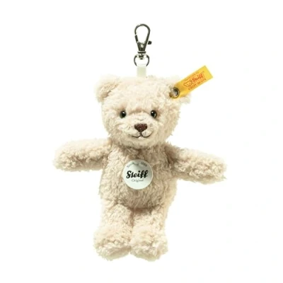 Afbeelding van Steiff Hanger Ben teddybeer 12 cm, Soft Cuddly Friends sleutelhanger, knuffeldierhanger, van knuffelzacht pluche, knuffeldierhanger met sleutelring