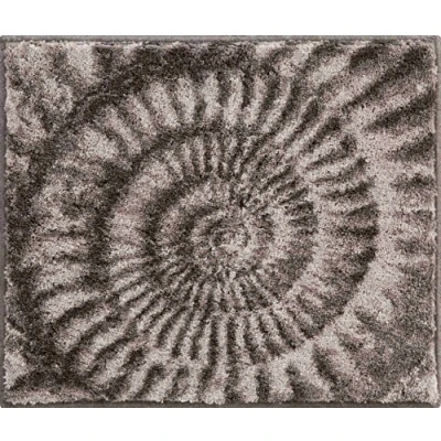 Afbeelding van Grund Badmat, Ultrazacht en absorberend, Antislip, 5 jaar garantie, AMMONA, WC sjabloon o.A. 50x60 cm, beige