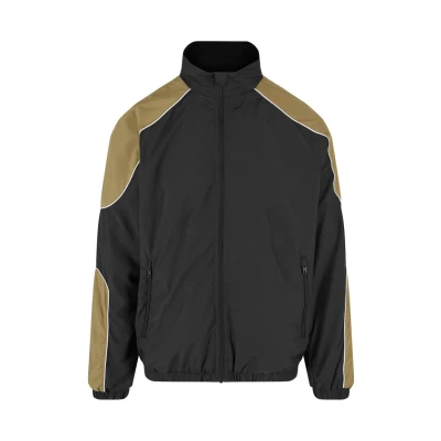 Afbeelding van Urban Classics Herenjas Piped Track Jacket zwart 4XL, zwart, 4XL