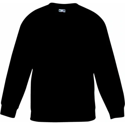 Afbeelding van Fruit of the Loom Kinder Classic Set In Sweater Zwart 110 116