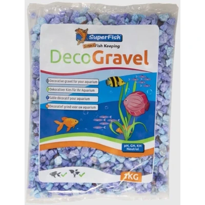 Afbeelding van SuperFish Deco Grind Luxe Blauw 0,9KG