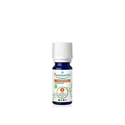 Afbeelding van Puressentiel Citroengras Etherische Olie Bio 10 ml