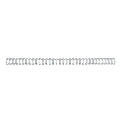 Afbeelding van Draadrug GBC 9.5mm 34 rings A4 zilver 100stuks