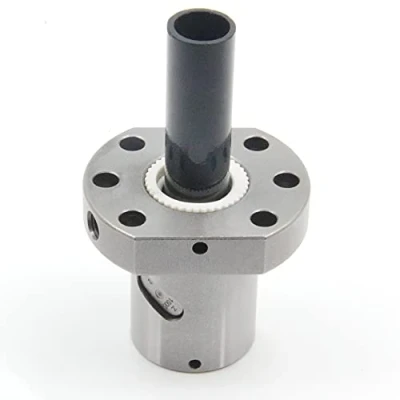 Afbeelding van Zeberoxyz 1 STKS SFU1605 Ballscrew moer Diameter 16mm 5mm Pitch Bal Schroef Enkele voor 1605 behuizing Beugel CNC Carving Machine Onderdelen