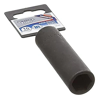 Afbeelding van Draper 12742 Expert Deep Impact Socket, 1/2&quot; vierkante aandrijving, 16mm