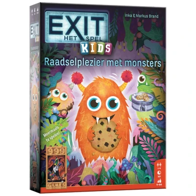 Afbeelding van EXIT Kids Raadselplezier met Monsters Breinbreker