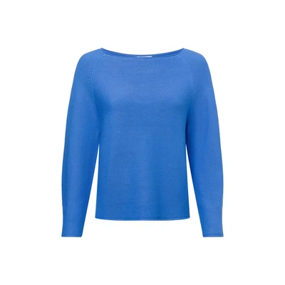Afbeelding van s.Oliver pullover blauw gebreid