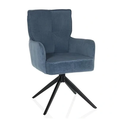 Afbeelding van TARUGO Gestoffeerde stoel Blauw