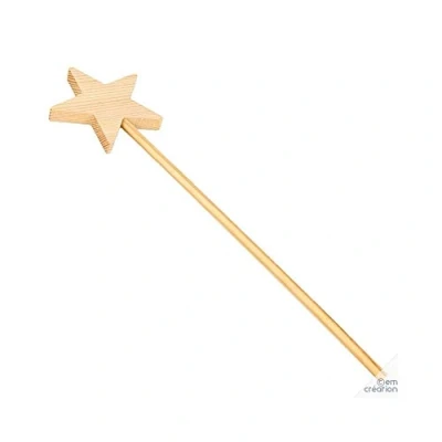 Afbeelding van Toverstaf van hout, 23 cm