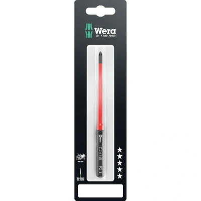 Afbeelding van Wera Kraftform Kompakt VDE 65 iS PZ 1 x 157 mm TIE SB Elektronica Pozidriv Verwisselbare kling