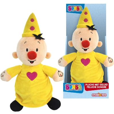 Afbeelding van Studio 100 Bumbaknuffel met geluid 35 cm geel