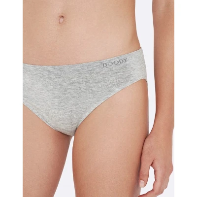 Afbeelding van Boody Bamboe Classic Bikinislip Lichtgrijs / XL
