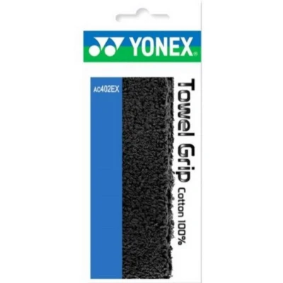 Afbeelding van Yonex AC402 Frottee grip rol Black