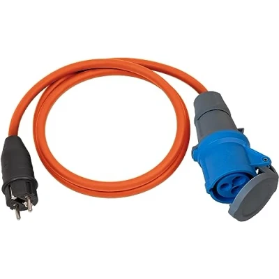 Afbeelding van CEE verloopkabel Brennenstuhl 1.5 meter (16A, 230V, 3x2.5mm², Schuko naar CEE)