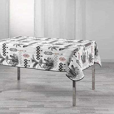 Afbeelding van Sierkussen kaki 60x60x25, polyester Bloemenmotief
