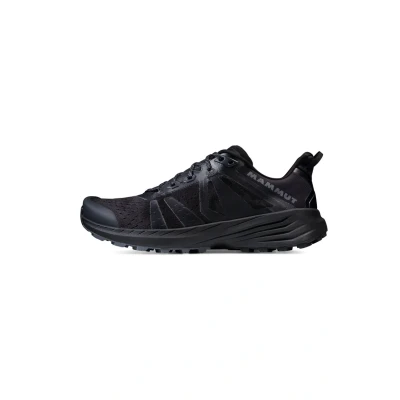 Afbeelding van Mammut Saentis TR LOW Outdoorschoenen, Heren, Maat: 42 2/3, Black Textiel/ synthetisch