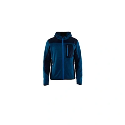 Afbeelding van Blåkläder 4930 2117 Gebreid vest met softshell Marineblauw/Marineblauw maat L