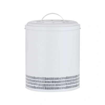 Afbeelding van Monochrome compostbak, wit, 2,5 liter