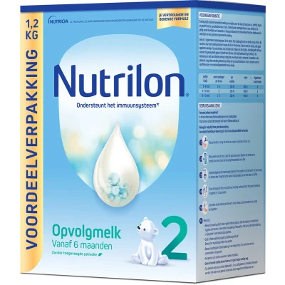 Afbeelding van Nutrilon 2 Opvolgmelk Voordeelverpakking 6+ Maanden 1.2KG