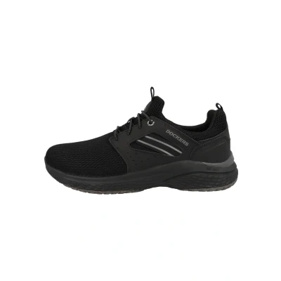 Afbeelding van Dockers by Gerli LOW Sneakers laag allblack, Heren, Maat: 45, Allblack Textiel/ synthetisch
