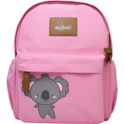 Afbeelding van Mabebi Kleuter/ Peuter Rugzak Schooltas Ergonomische voor kinderdagverblijf/ uitstapjes Koala Roze