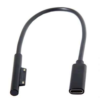 Afbeelding van chenyang USB C naar DC 15 V Surface Pro3 Pro4 Pro5 Pro6 Boek Pro PD 65 W oplaadkabel