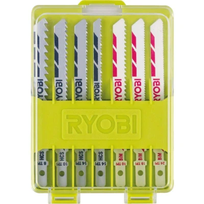 Afbeelding van Ryobi RAK10JSB 10 delig Decoupeerzaagblad Set compatibel met RJS720, RJS750, RJS850, RJS980 en RJS1050 5132002702