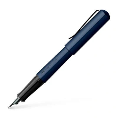 Afbeelding van Vulpen Faber Castell Hexo blauw F schrijfkleur: