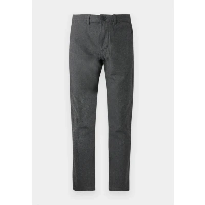 Afbeelding van Selected Homme Slhslimtape Miles Brushed Pants Chino, Heren, Maat: 31x34, Dark grey
