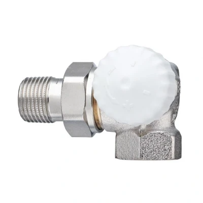 Afbeelding van Heimeier V exact thermostaatkraan 1/2&quot; dubbelhaaks rechts. Artikelnr: 3714 02.000