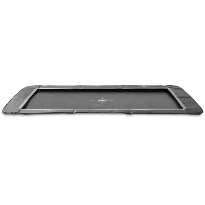 Afbeelding van EXIT groundlevel trampoline 214x305cm (zwart)