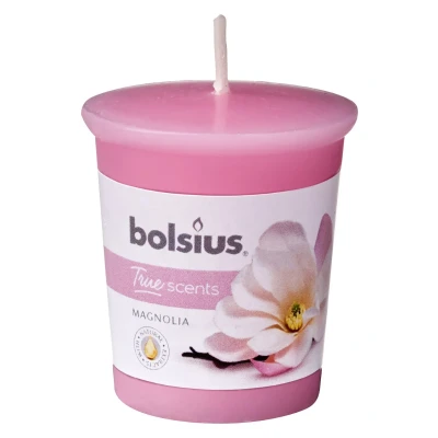 Afbeelding van Bolsius Votive 53/45 rond true scents magnolia 1 stuks