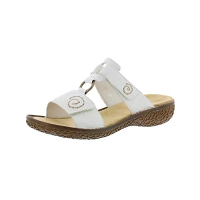 Afbeelding van Rieker Frühjahr/Sommer V69n2 Sandalen voor dames, Witte Weiss 80, 38 EU