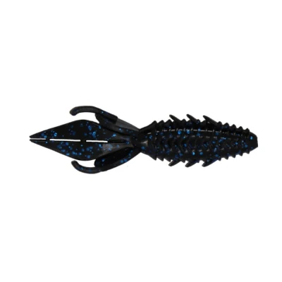 Afbeelding van X Zone Adrenaline Bug Jr Black Blue Flake (8 stuks) Creature bait