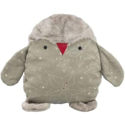 Afbeelding van Trixie Xmas Pinguin Zonder Geluid Stof / Pluche Grijs