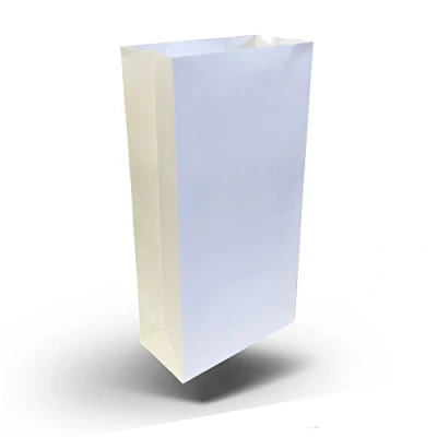 Afbeelding van 25 X QUALICARE Kwaliteit Premium Dikke Poly Gevoerde Reizen Zee Auto Ziek Vomit Wit Papier Tas Zakken 23.5 12CM