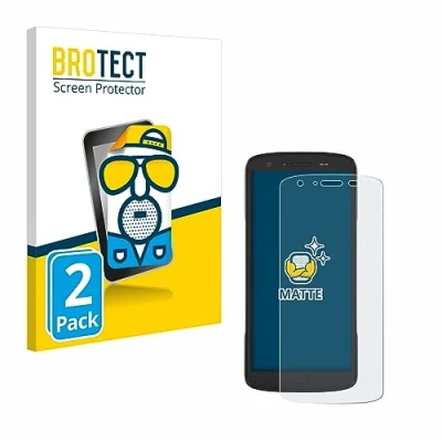Afbeelding van BROTECT (2 Stuks) Antireflecterende Beschermfolie voor Zebra TC22 / TC27 Anti Glare Screen Protector, Mat, Ontspiegelend