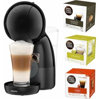 Afbeelding van Krups Nescafe Dolce Gusto Piccolo XS Inclusief Try Out Multi Pack Voor 40 Kopjes Rood